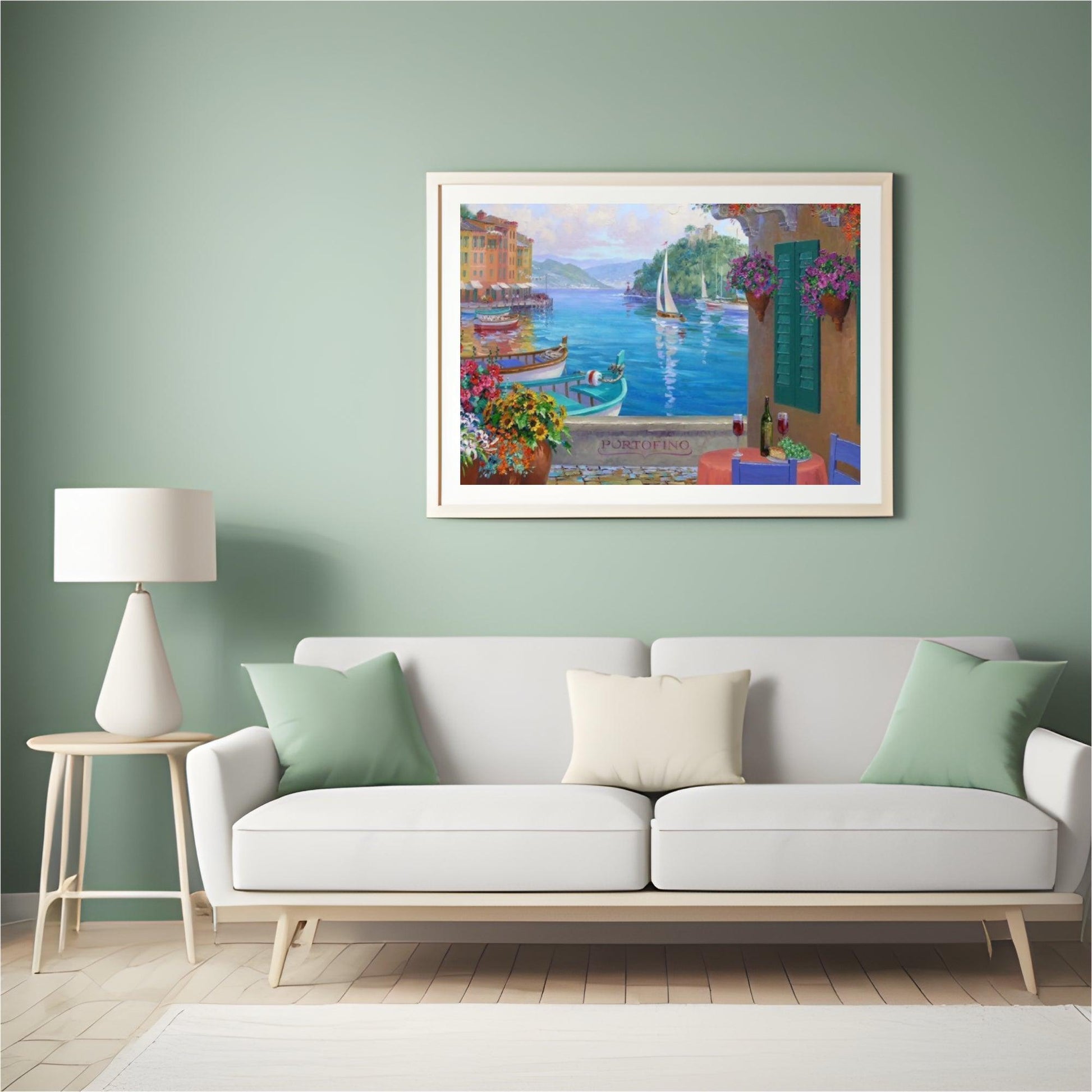 Diamantmaleri - Portofino-refleksioner - SEOS Shop ®