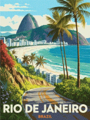 Diamantmaleri - Rio, Brasilien