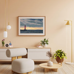 Diamantmaleri - Rødt fyrtårn - SEOS Shop ®