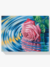 Diamantmaleri - Rose faldt