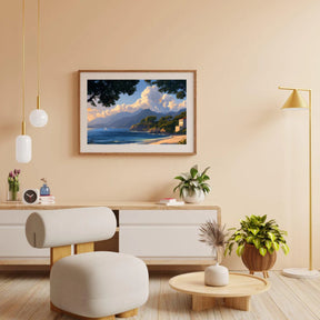 Diamantmaleri - Fred ved havet