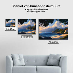 Diamantmaleri - Fred ved havet