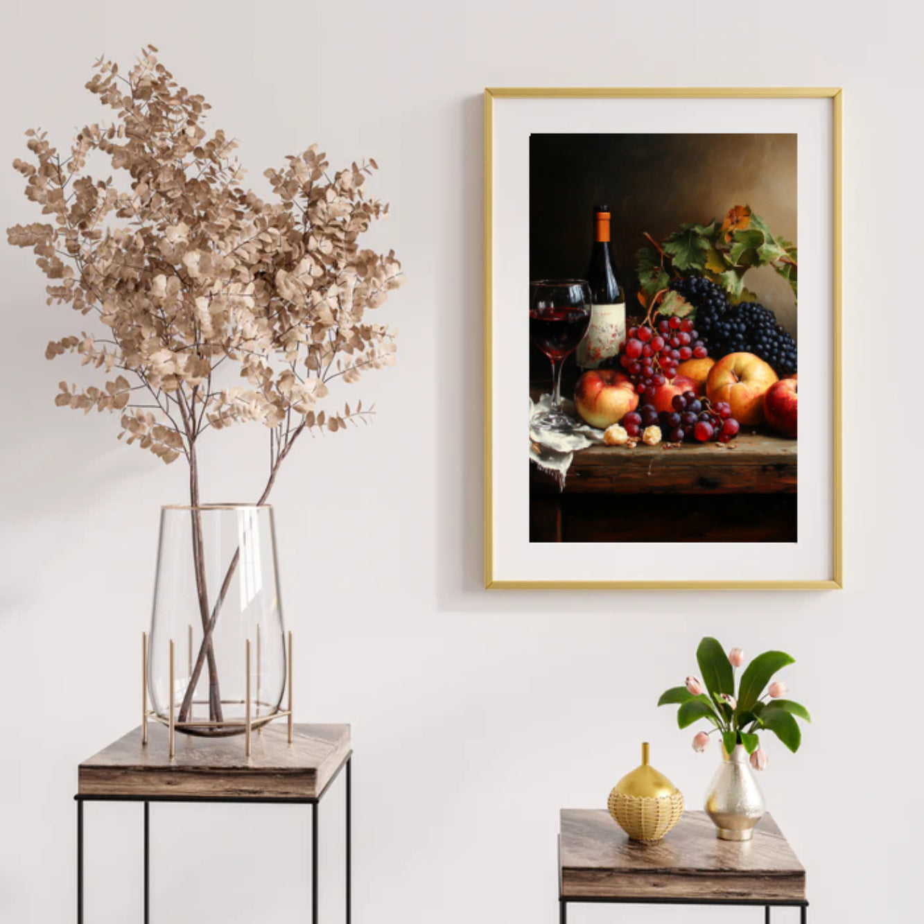 Diamantmaleri - Rustikt stilleben