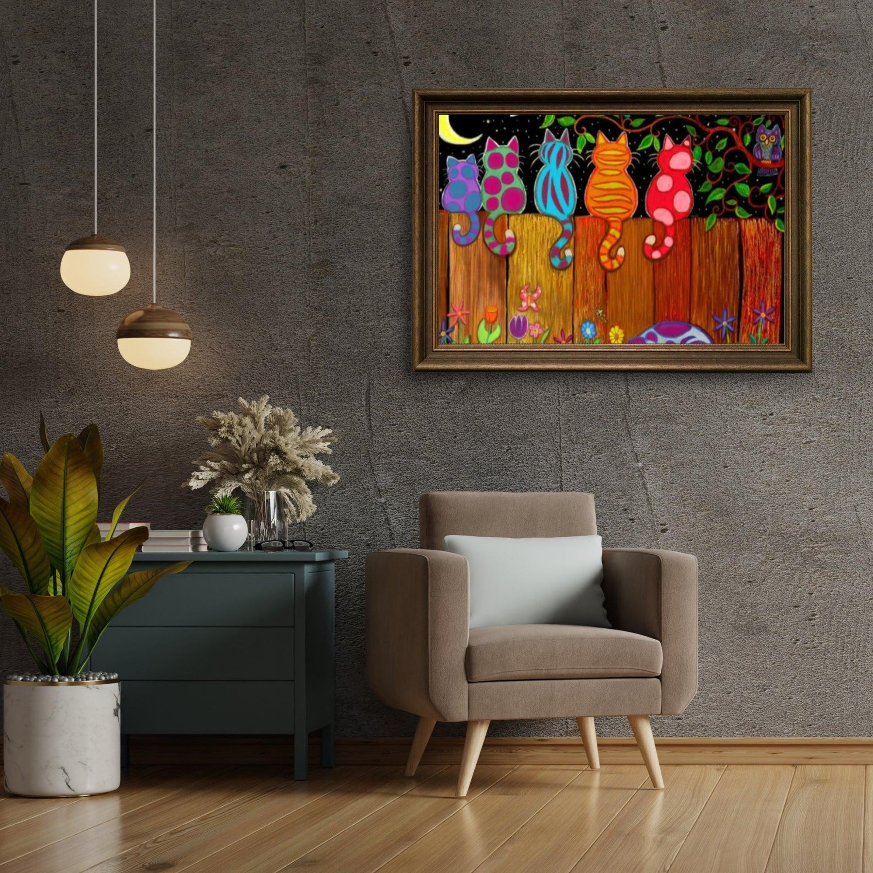 Diamantmaling - Måneskin sammen