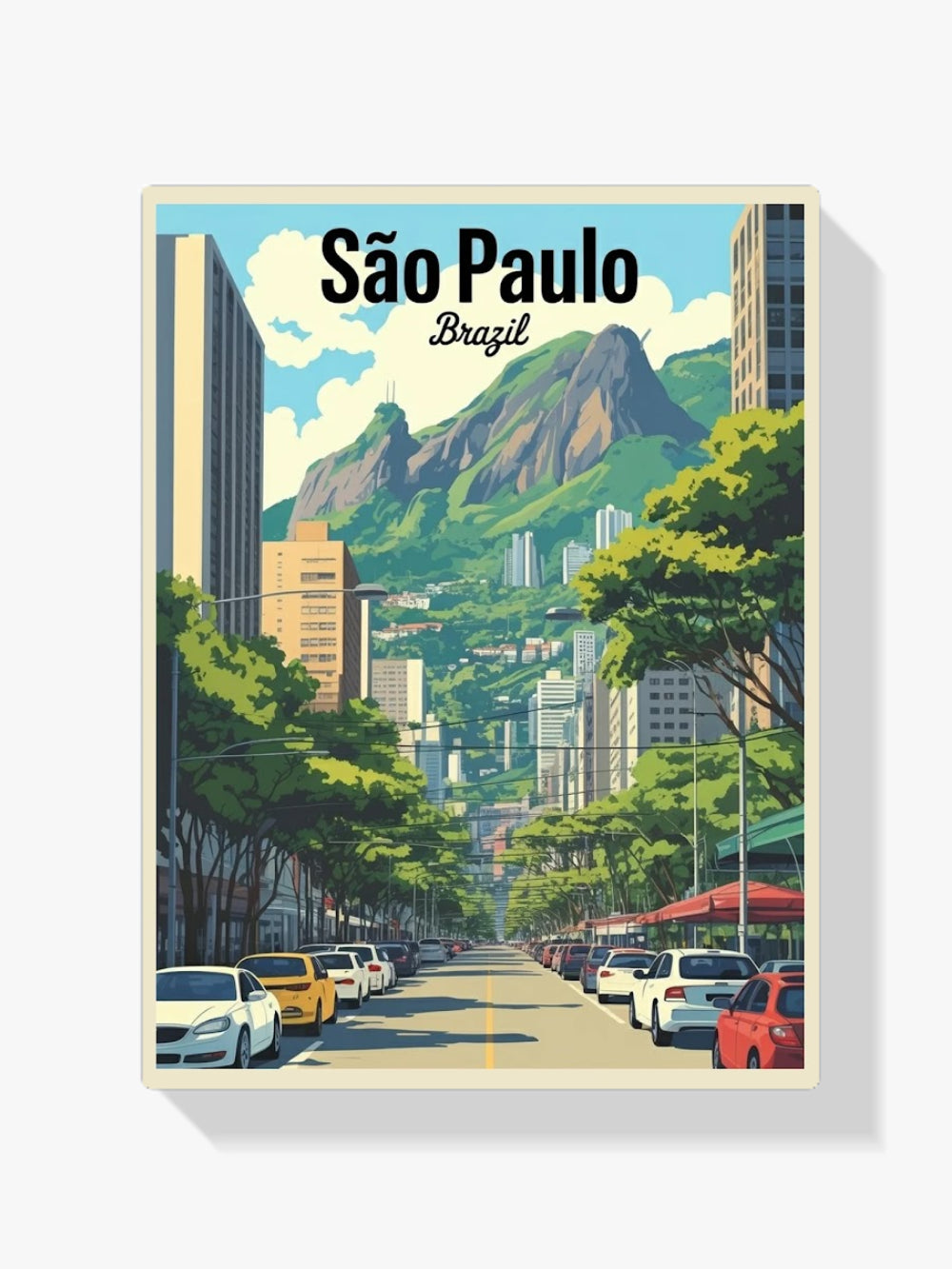 Diamantmaling - São Paulo, Brasilien