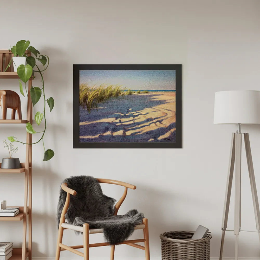 Diamantmaling - Skygger i sand