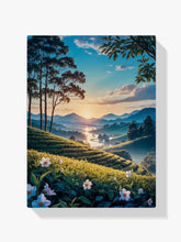 Diamantmaleri - Tusmørke over Tebakkerne