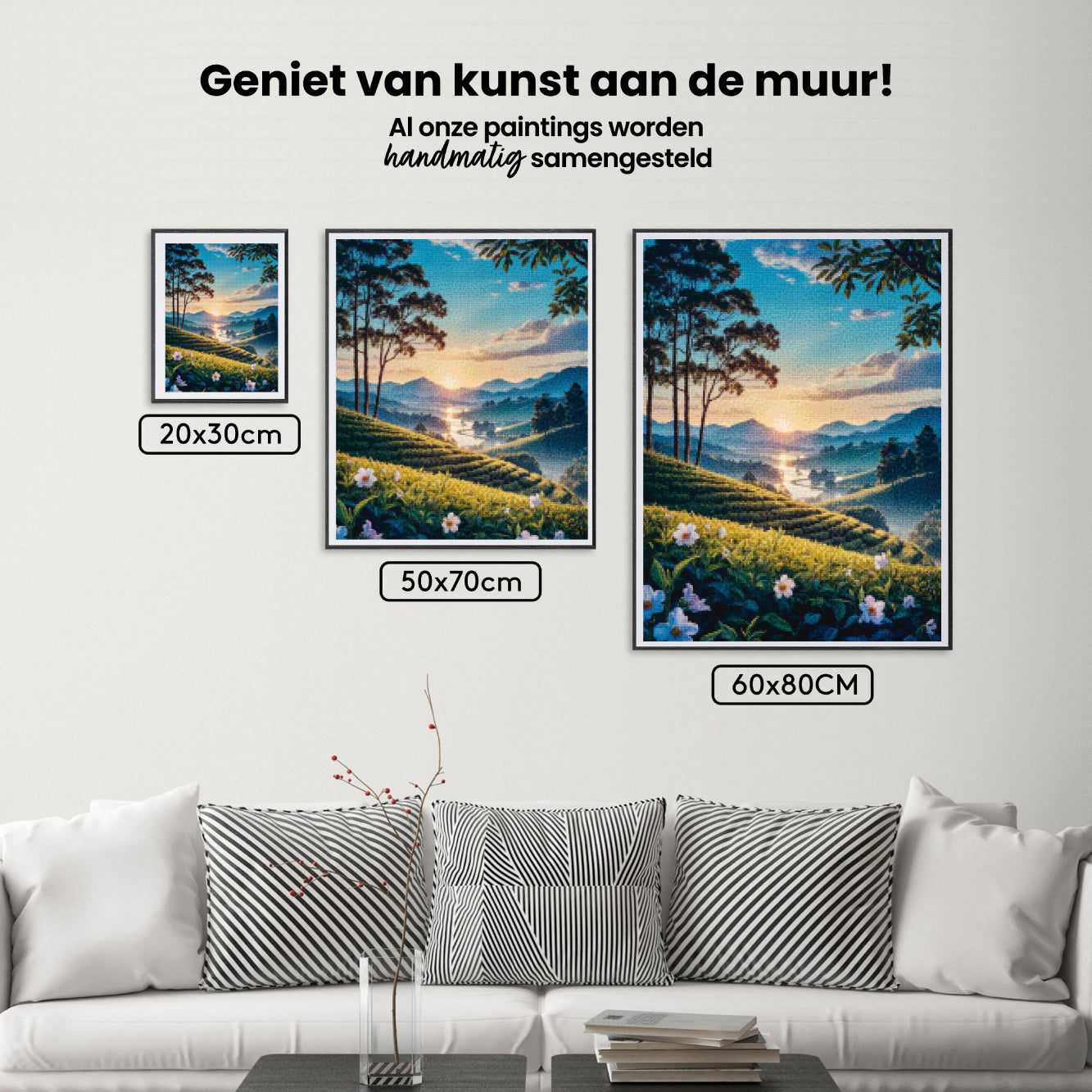 Diamantmaleri - Tusmørke over Tebakkerne