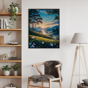 Diamantmaleri - Tusmørke over Tebakkerne