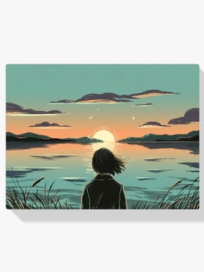 Diamantmaling - Tusmørkerefleksioner