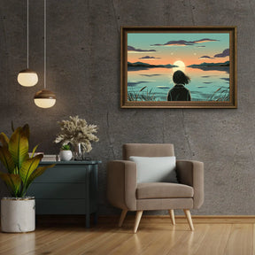 Diamantmaling - Tusmørkerefleksioner