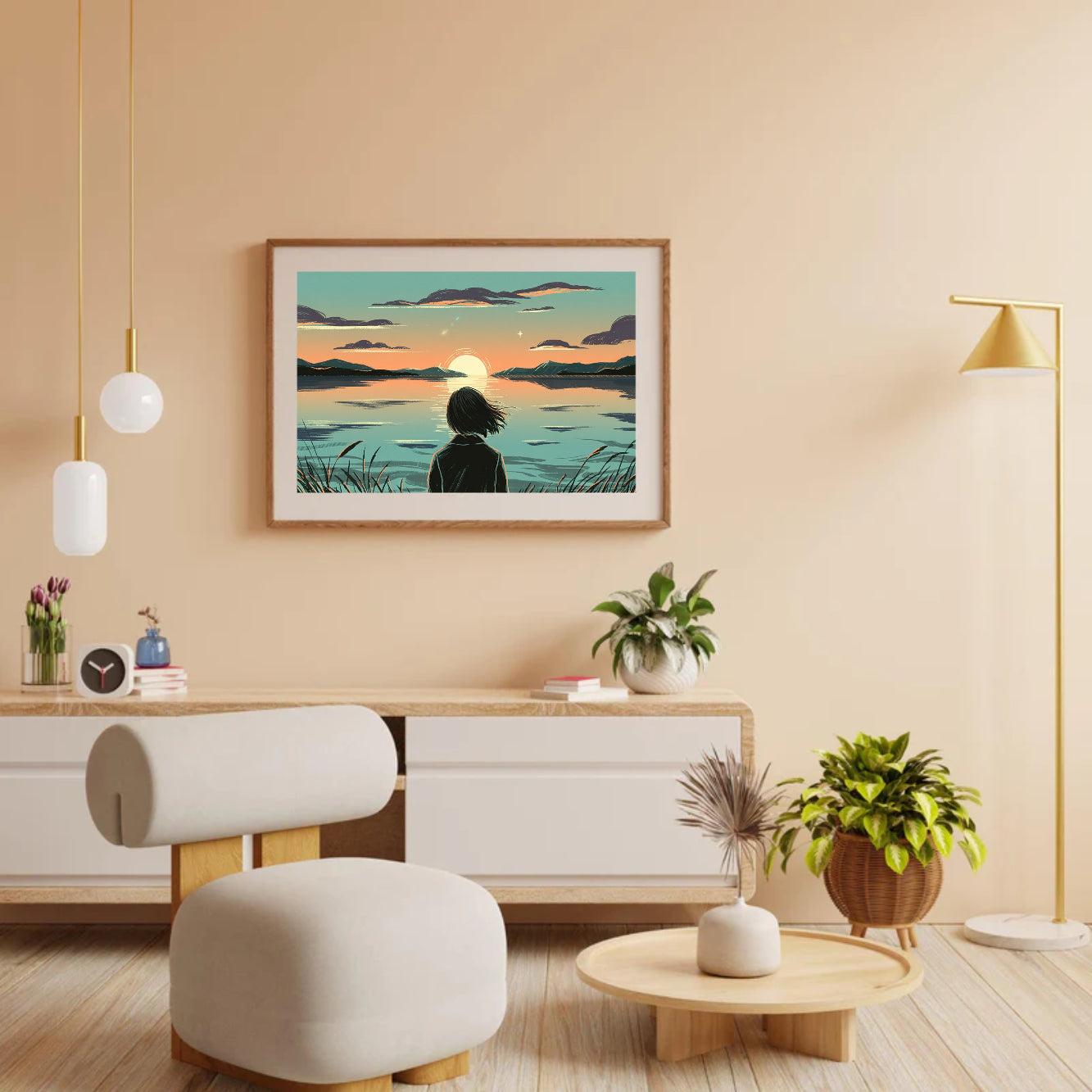 Diamantmaling - Tusmørkerefleksioner