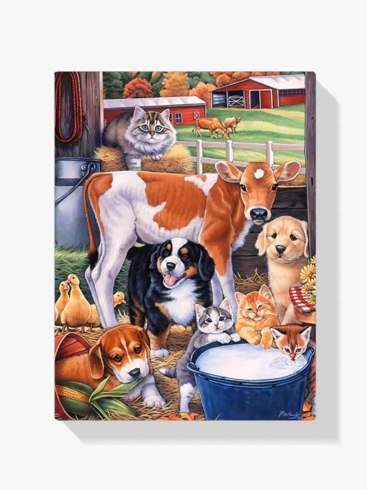 Diamantmaleri - Barnevenner