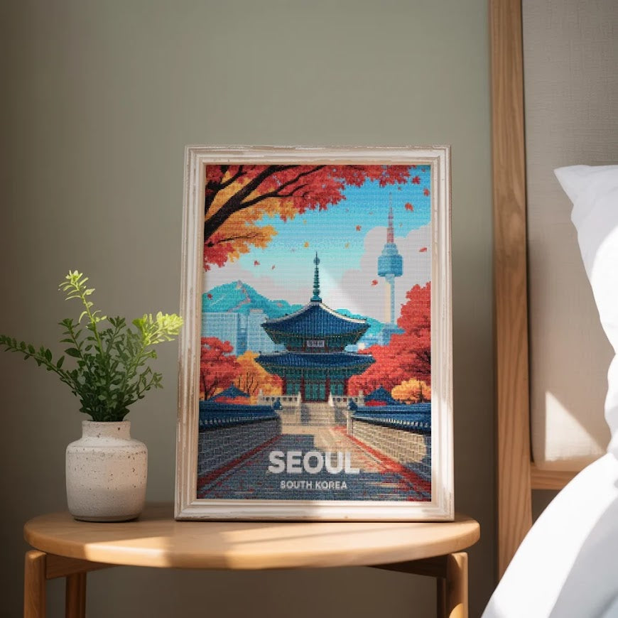 Diamantmaling - Seoul, Sydkorea