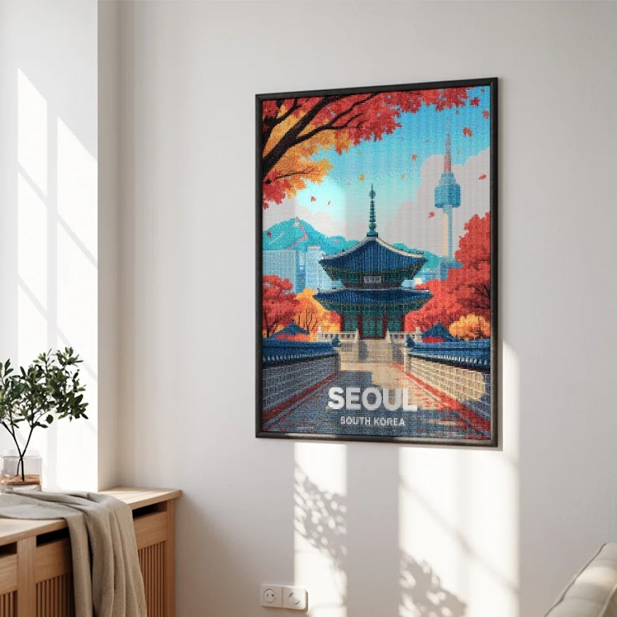 Diamantmaling - Seoul, Sydkorea