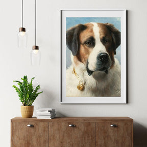 Diamantmaleri - Sankt Bernhardsmaleri: Hund