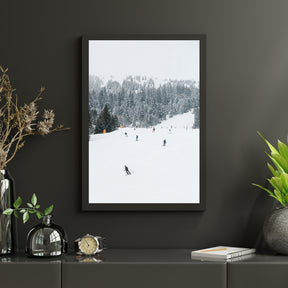 Diamantmaleri - Skipiste i Østrig