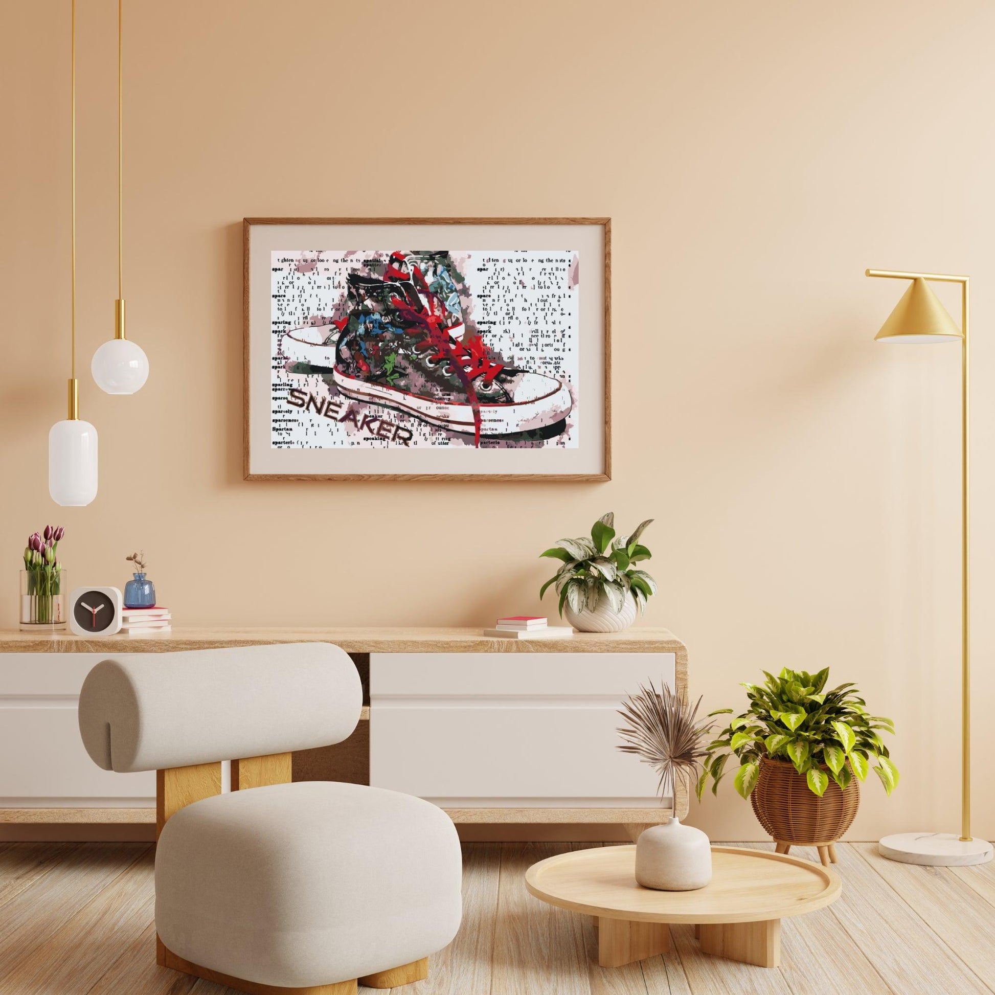 Diamantmaling - Sneakers Converse - SEOS Shop ®