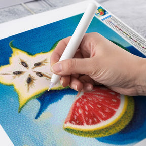 Mini diamantmaleri - Stjernefrugtkys