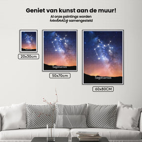 Diamantmaleri - Stjernetegn - Skytten