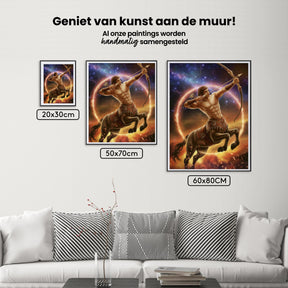 Diamantmaleri - Stjernetegn - Skytten