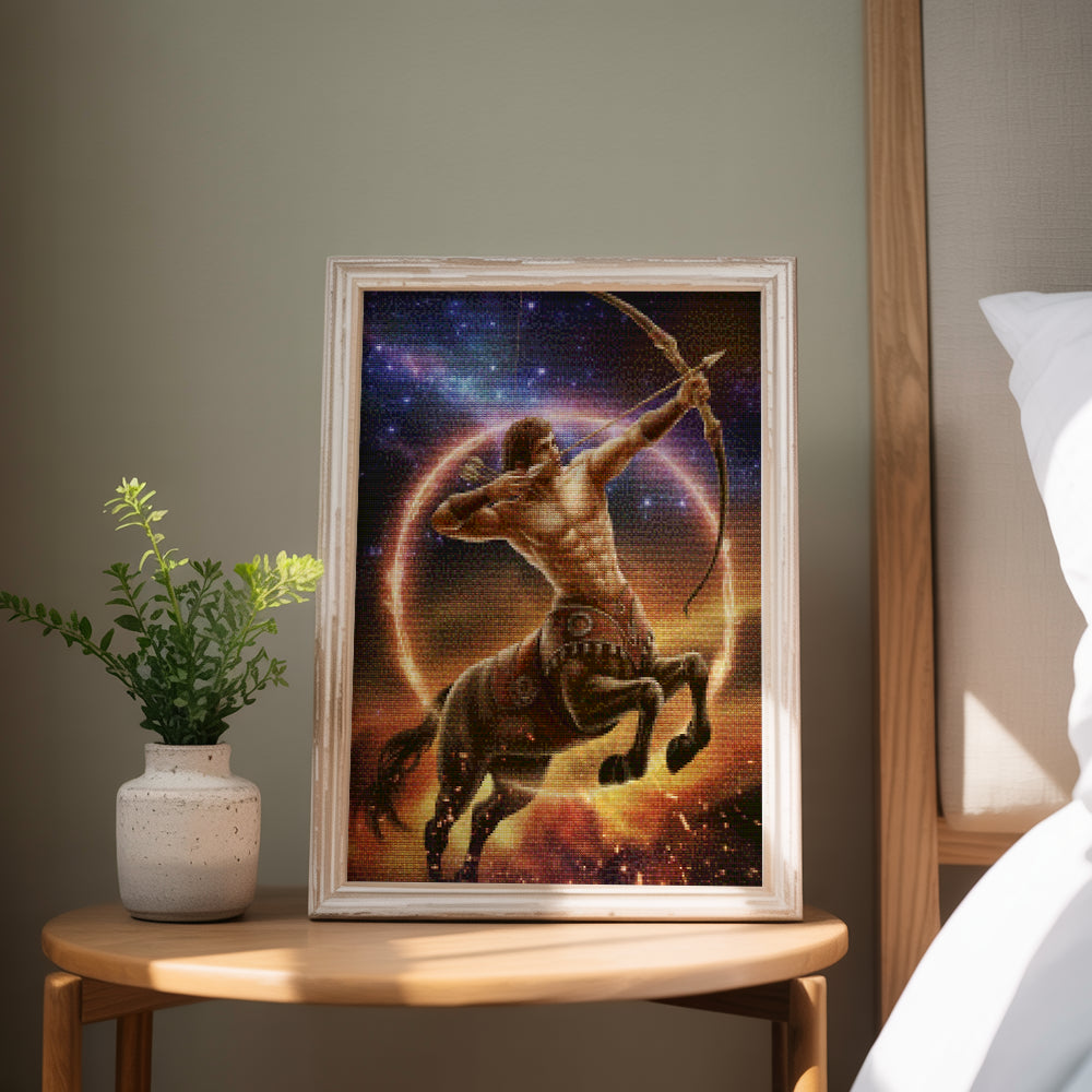 Diamantmaleri - Stjernetegn - Skytten