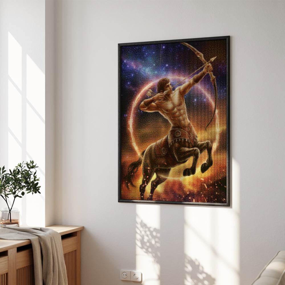 Diamantmaleri - Stjernetegn - Skytten