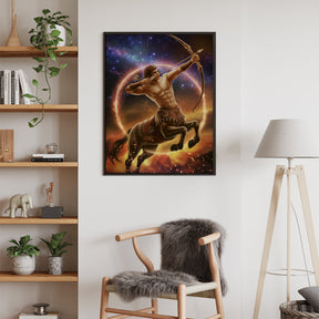 Diamantmaleri - Stjernetegn - Skytten