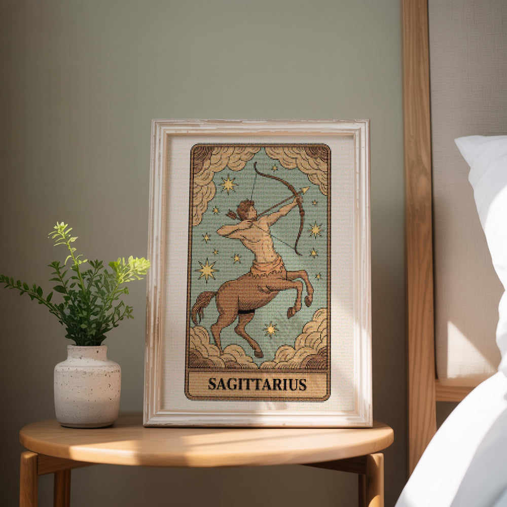 Diamantmaleri - Stjernetegn - Skytten