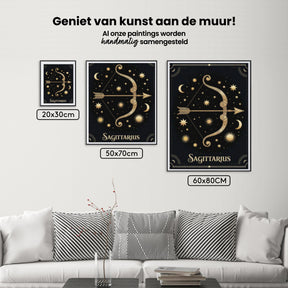 Diamantmaleri - Stjernetegn - Skytten