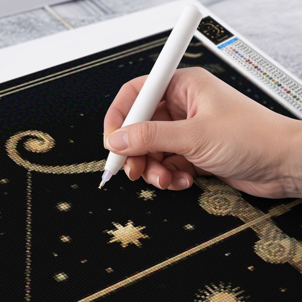 Diamantmaleri - Stjernetegn - Skytten