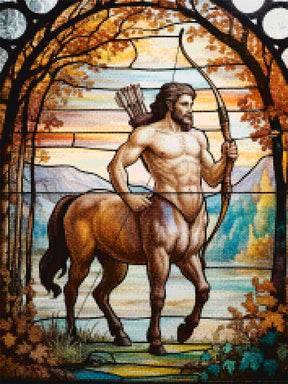 Diamantmaleri - Stjernetegn - Skytten