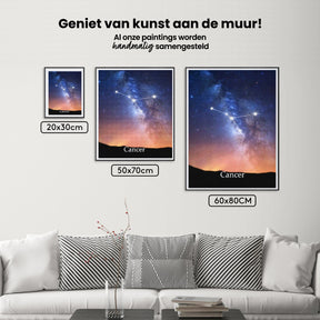 Diamantmaleri - Stjernetegn - Krebs