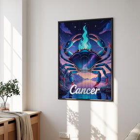 Diamantmaleri - Stjernetegn - Krebs