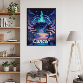 Diamantmaleri - Stjernetegn - Krebs