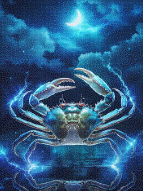 Diamantmaleri - Stjernetegn - Krebs