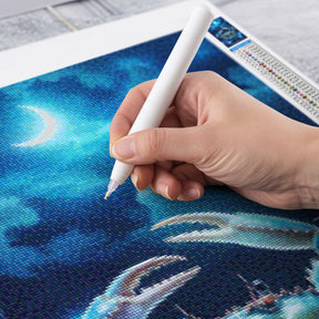 Diamantmaleri - Stjernetegn - Krebs