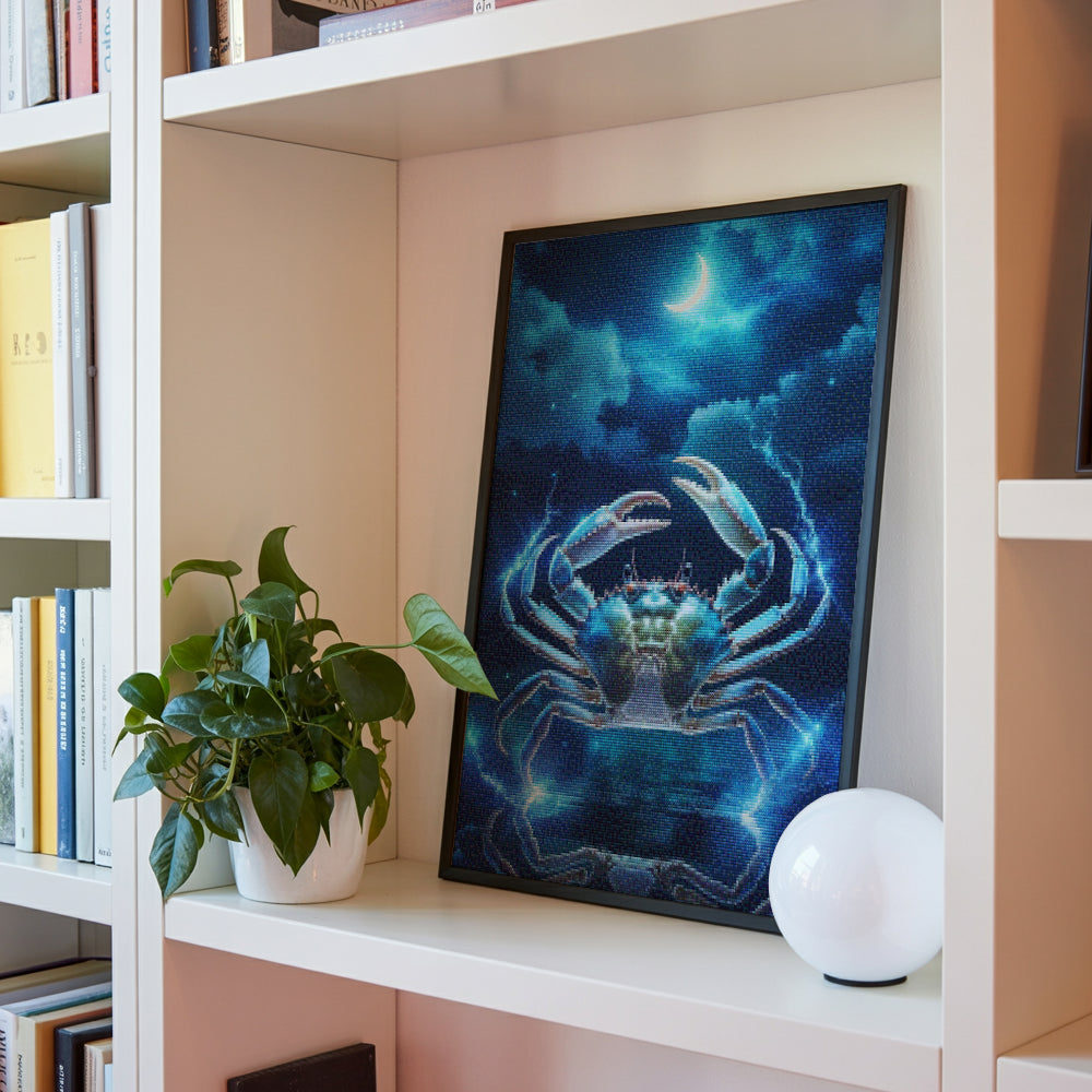 Diamantmaleri - Stjernetegn - Krebs