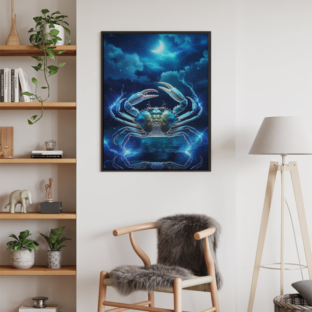 Diamantmaleri - Stjernetegn - Krebs