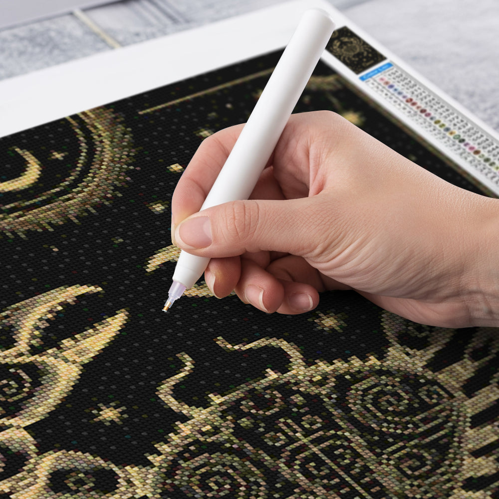 Diamantmaleri - Stjernetegn - Krebs