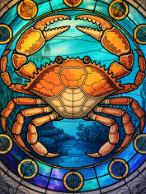 Diamantmaleri - Stjernetegn - Krebs