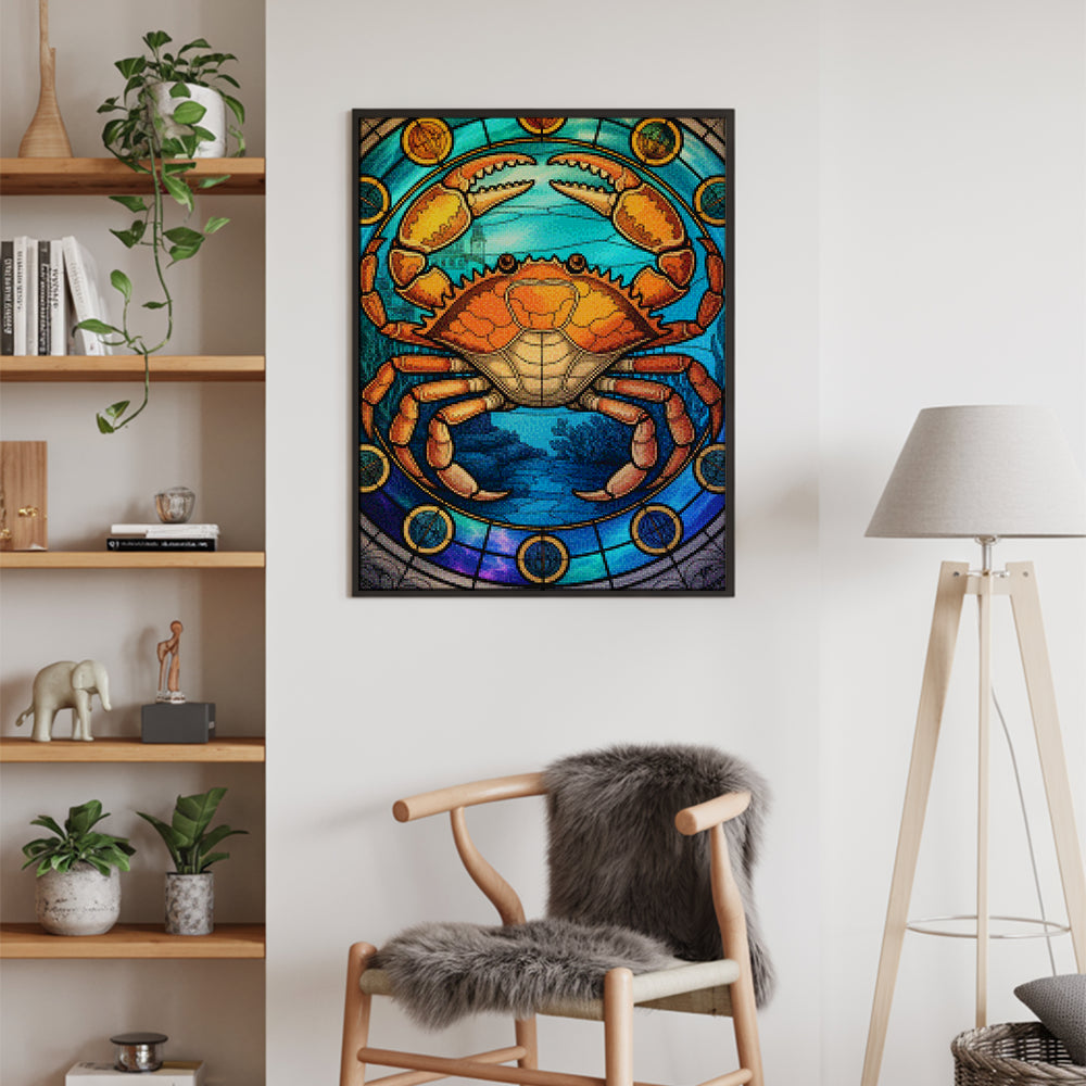 Diamantmaleri - Stjernetegn - Krebs