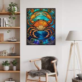 Diamantmaleri - Stjernetegn - Krebs