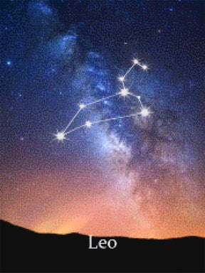 Diamantmaleri - Stjernetegn - Løve