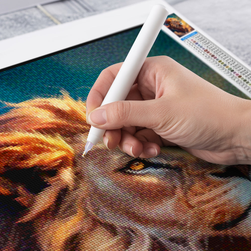 Diamantmaleri - Stjernetegn - Løve