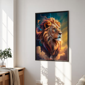 Diamantmaleri - Stjernetegn - Løve