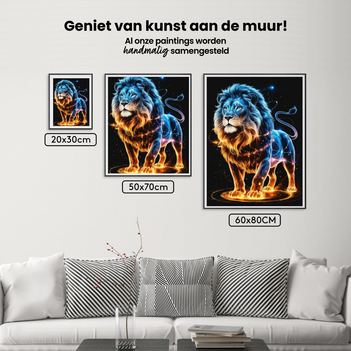 Diamantmaleri - Stjernetegn - Løve