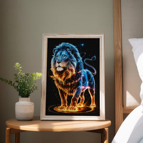 Diamantmaleri - Stjernetegn - Løve