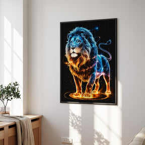 Diamantmaleri - Stjernetegn - Løve