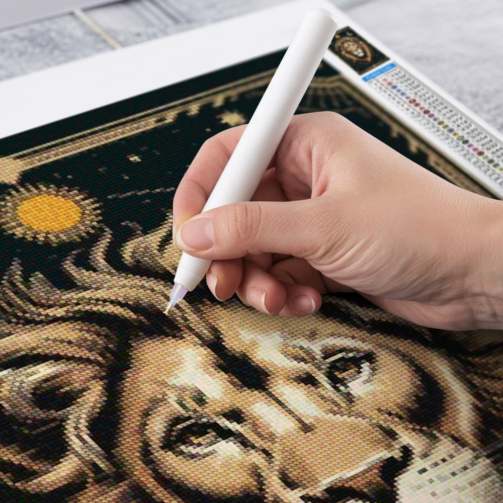 Diamantmaleri - Stjernetegn - Løve